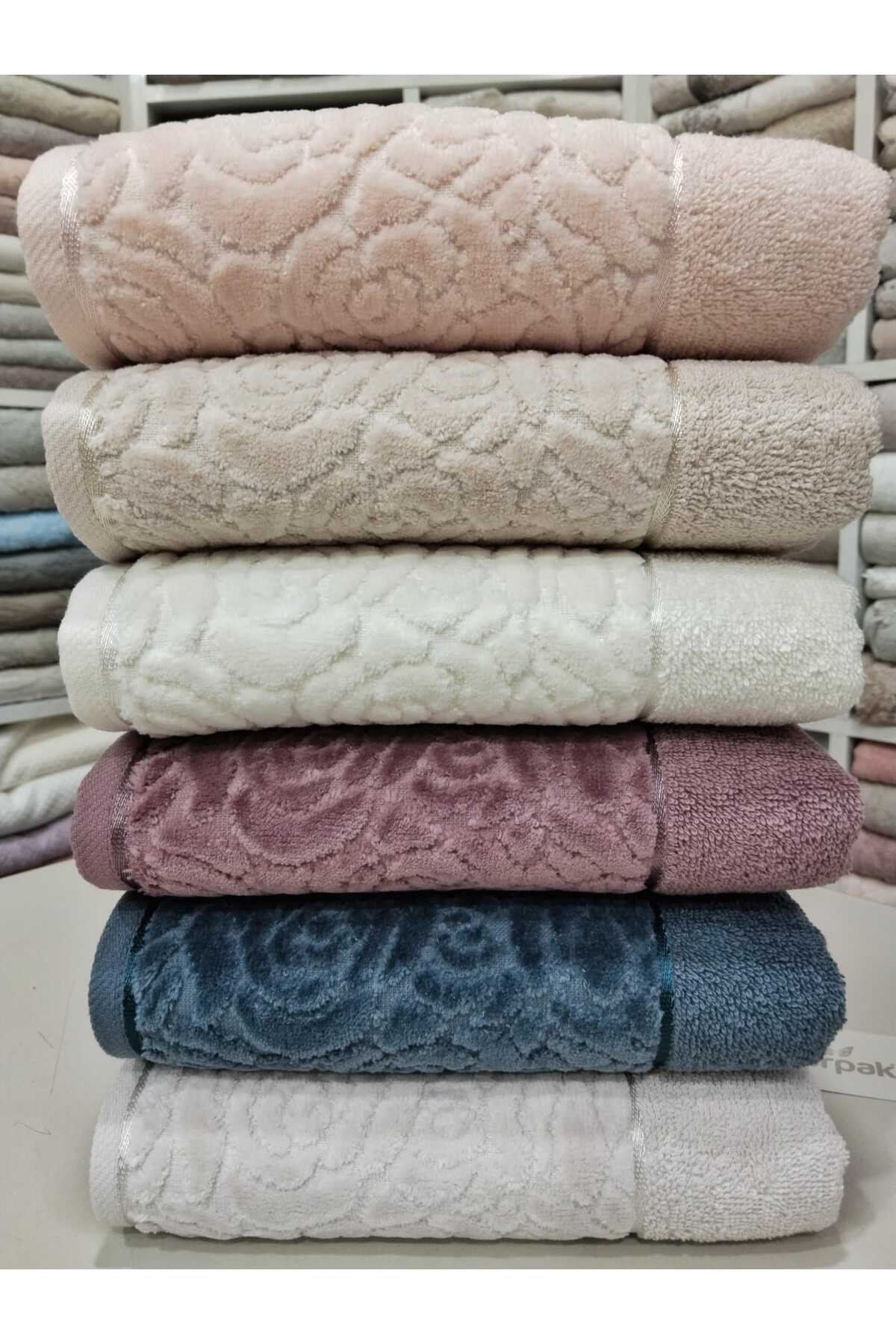 Nurpak Sevgi El Havlu Seti 6 Adet 50x90 cm Pamuk - Görsel 3