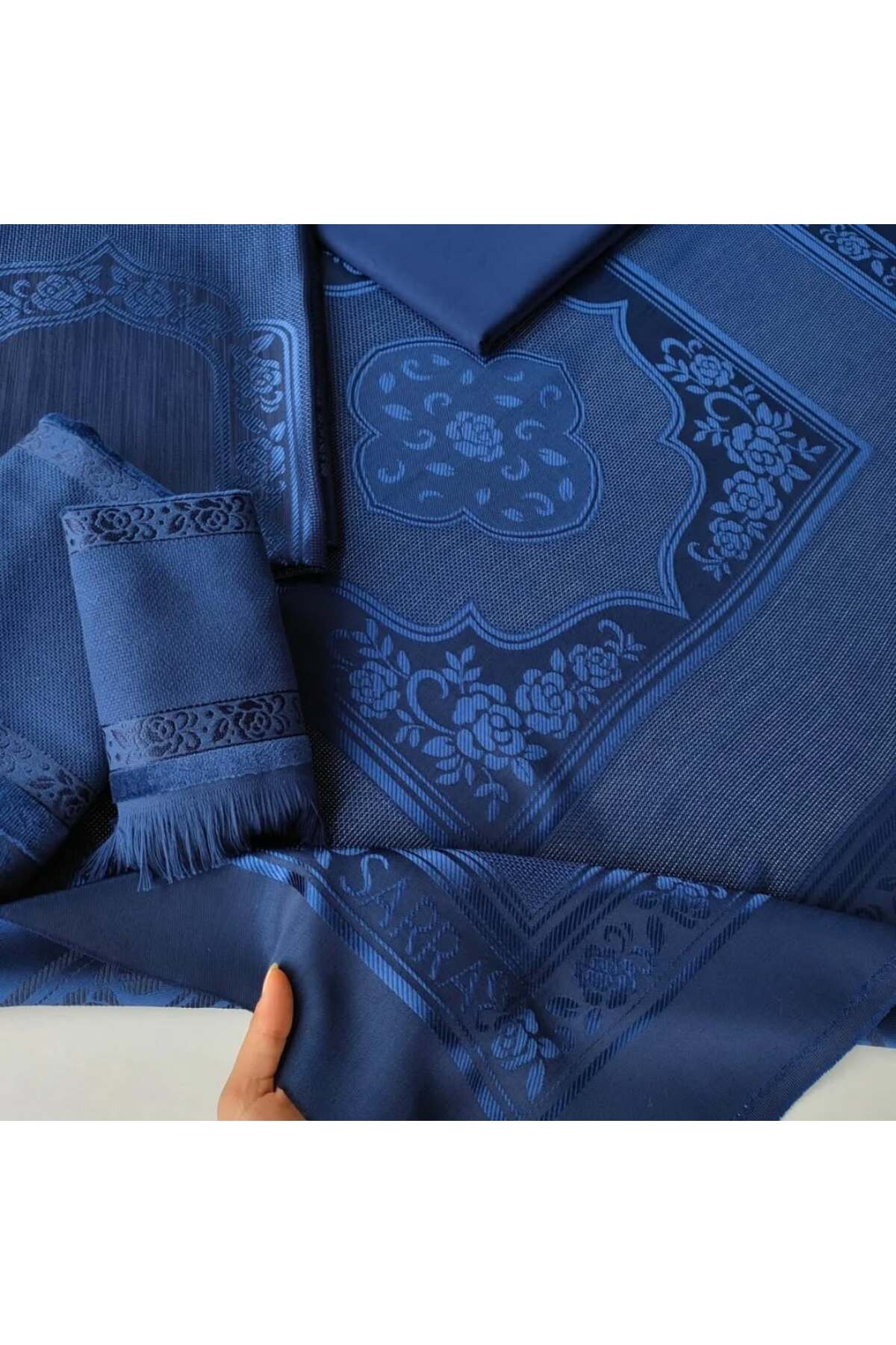 AYHANHOME Etamin Işlemelik Pano Seccade, Bohça, El Yüz Ve Mutfak Havlusu 4'lü Kanaviçe Seti