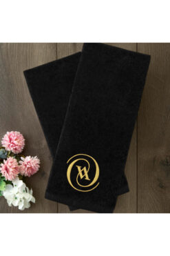 Ursa V HARFİ NAKIŞLI DEKORATİF MUTFAK VE BANYO HAVLUSU 30x50