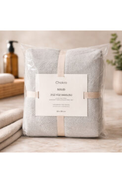 chd-store Chakra 3'lü Yüz Havlusu, 50x90 % 40 Bambu %60 Pamuk