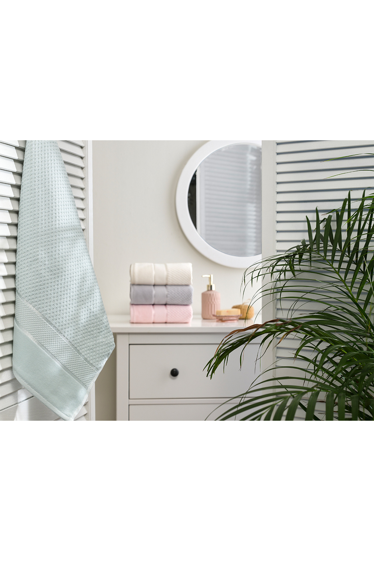 Özdilek Bright Kadife El Ve Yüz Havlusu 50x90 Cm Pembe - Görsel 3