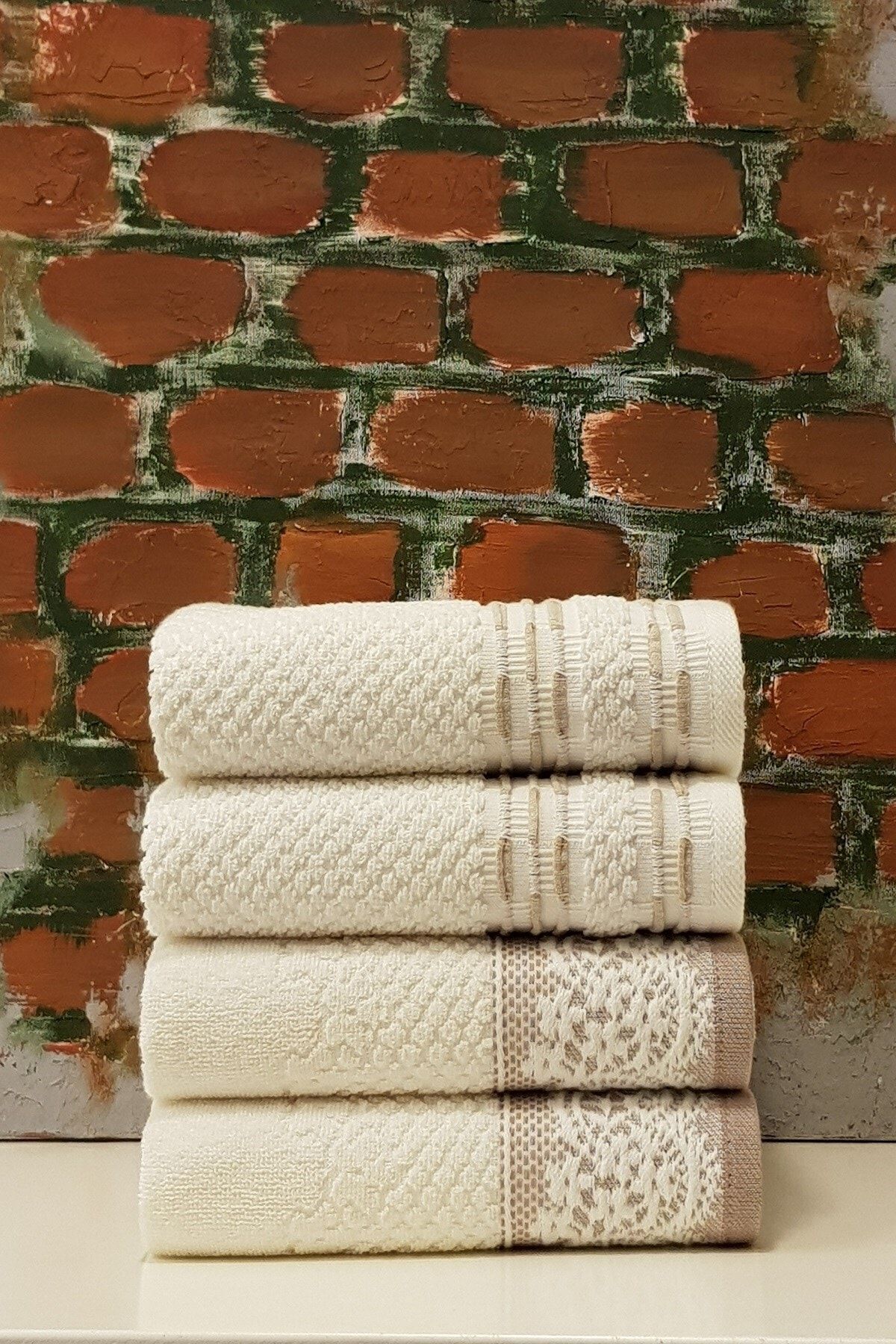 Özdilek Evony Bronie Havlu 4lü - Kahverengi