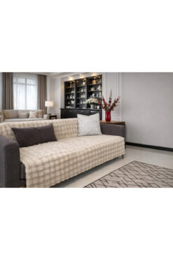 cmn home Peluş Koltuk Örtüsü 175x215 cm bubble – Kaymaz Kanepe Örtüsü, Çekyat Örtüsü