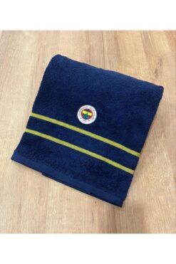 Taç TAÇ LİSANSLI FENERBAHÇE ARMA BANYO HAVLUSU LACİVERT