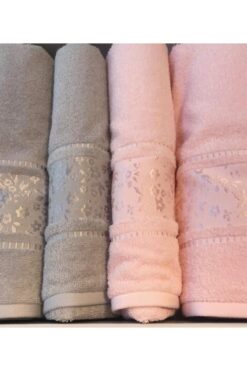 Özdilek Camellıa Gri-pembe Best Set