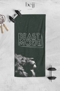 ECEMRE Dijital Baskılı Sporcu Havlusu - Gym Towel - 50x100 Cm