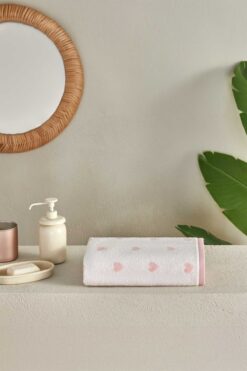 FLORETTA Heart El ve Yüz Havlusu 50x80 cm