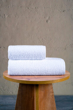 Pamira 2'li 50x90-70x140 Cm Otel Havlusu Pamuklu Banyo Havlusu, Baş & El & Yüz Havlusu