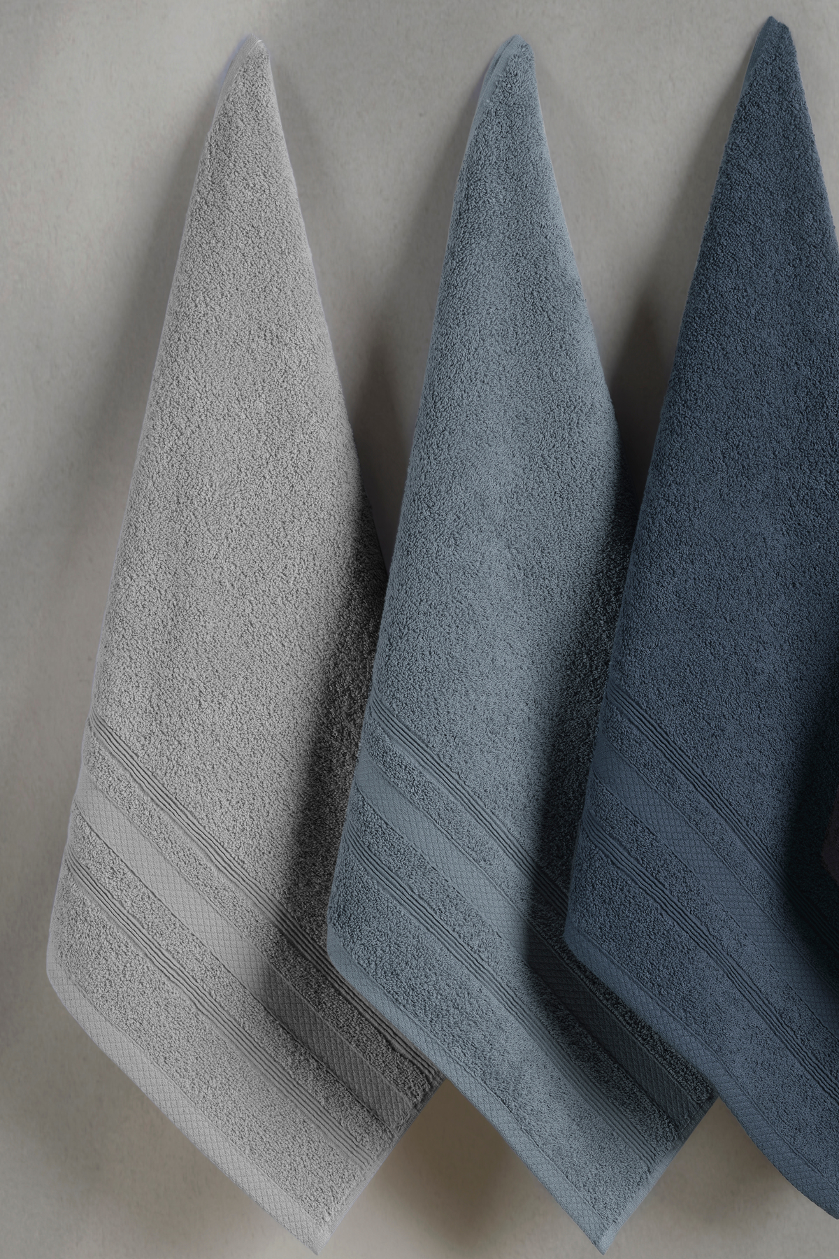 DNZGÜLCAN Lera 4'lü 50x90 Havlu Seti El Yüz Havlusu %100 Pamuk - Görsel 3