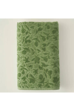 Bella Maison %100 Pamuk Jolia Banyo Havlusu Yeşil (90x150 cm)