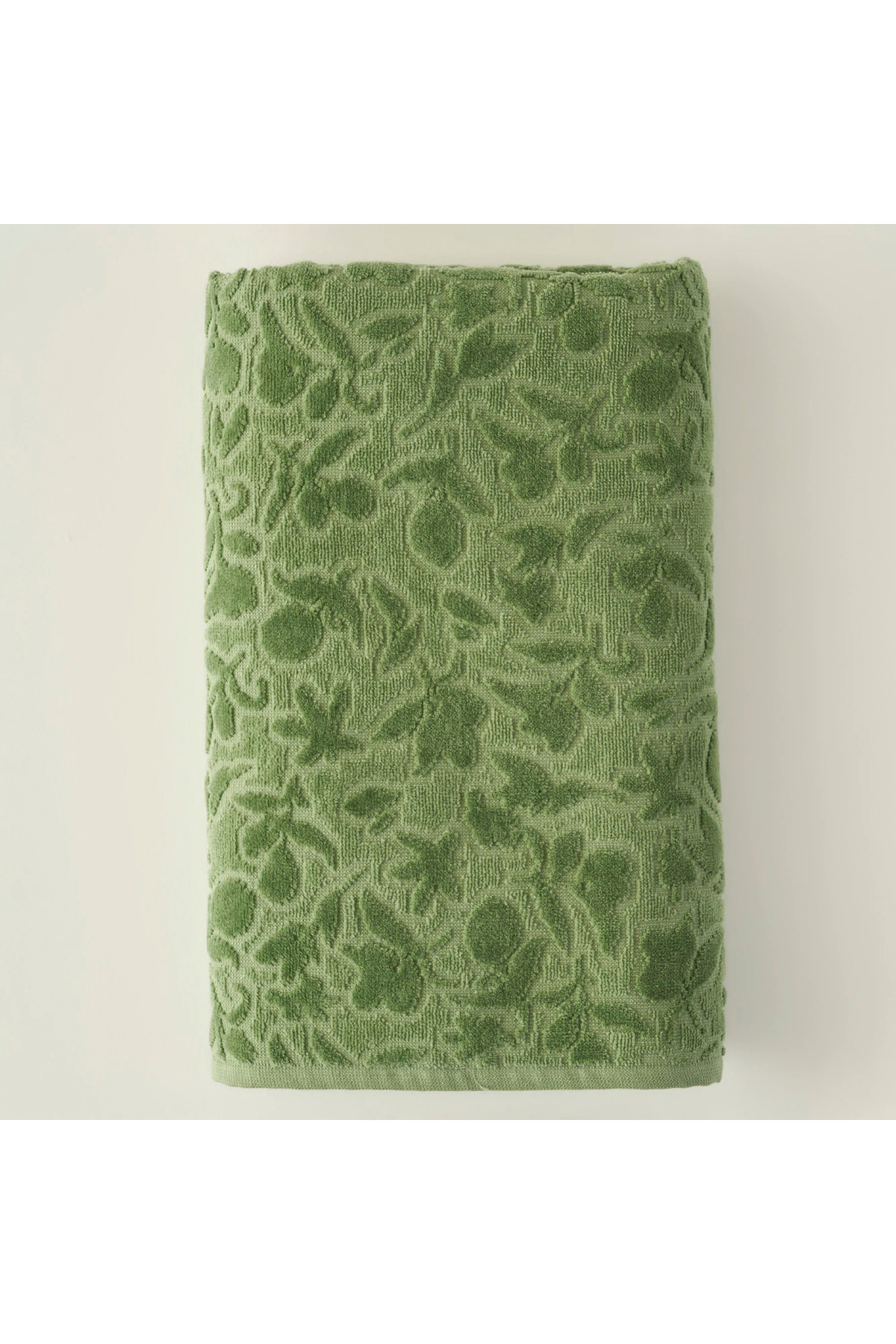 Bella Maison %100 Pamuk Jolia Banyo Havlusu Yeşil (90x150 cm)