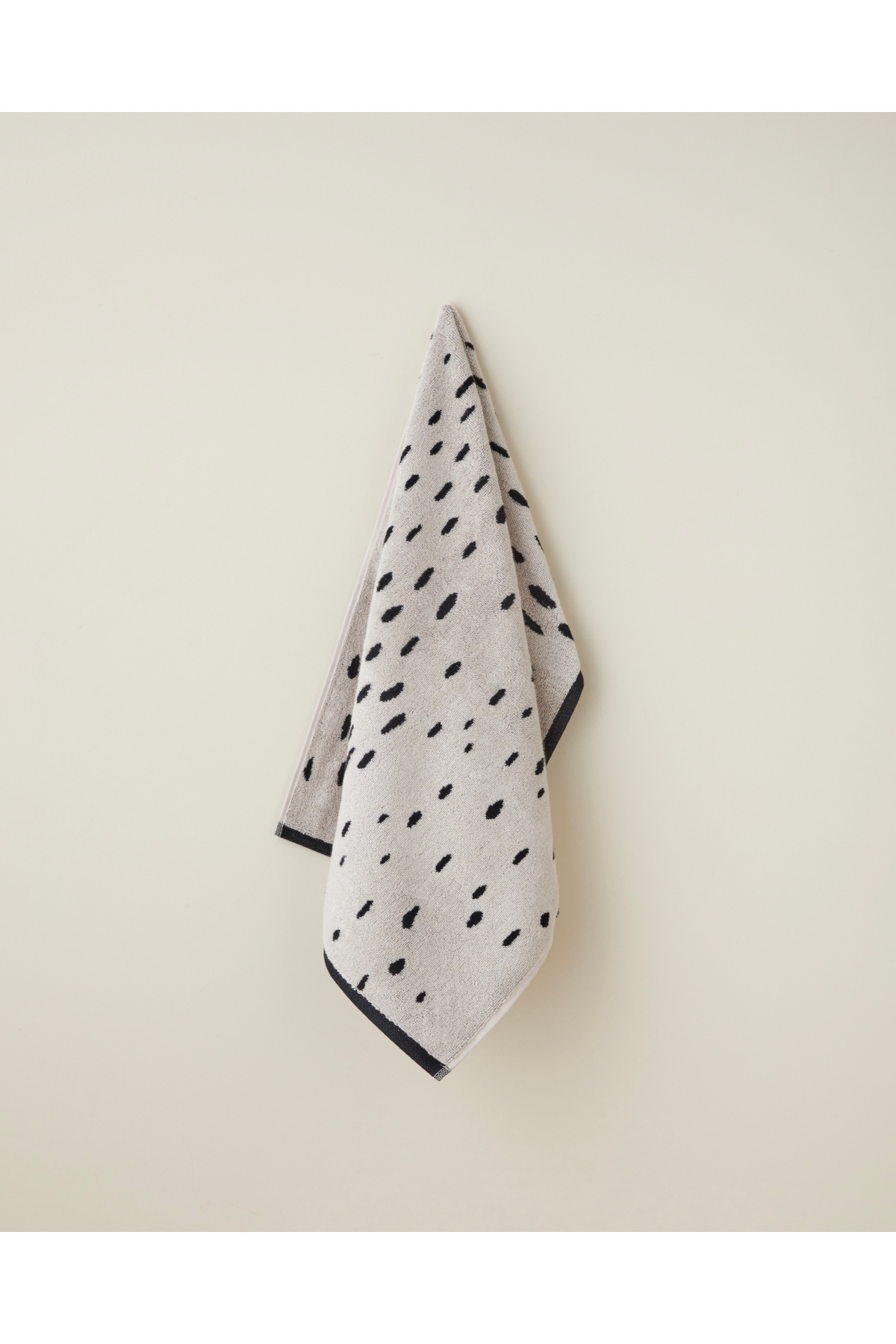 English Home Felis Pamuk Yüz Havlusu 50x80 cm Ekru-Kahve