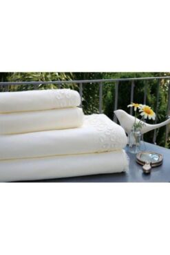 Özdilek Çiğdem Krem Best Havlu Takımı