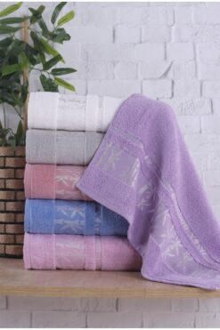 Familia Home Bamboo | 6'lı El&yüz Havlu Seti | Baş Havlusu 50x85 Cm