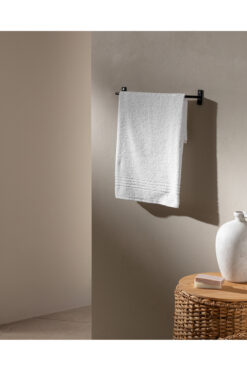 Madame Coco Derline Pamuklu Yüz Havlusu - Beyaz