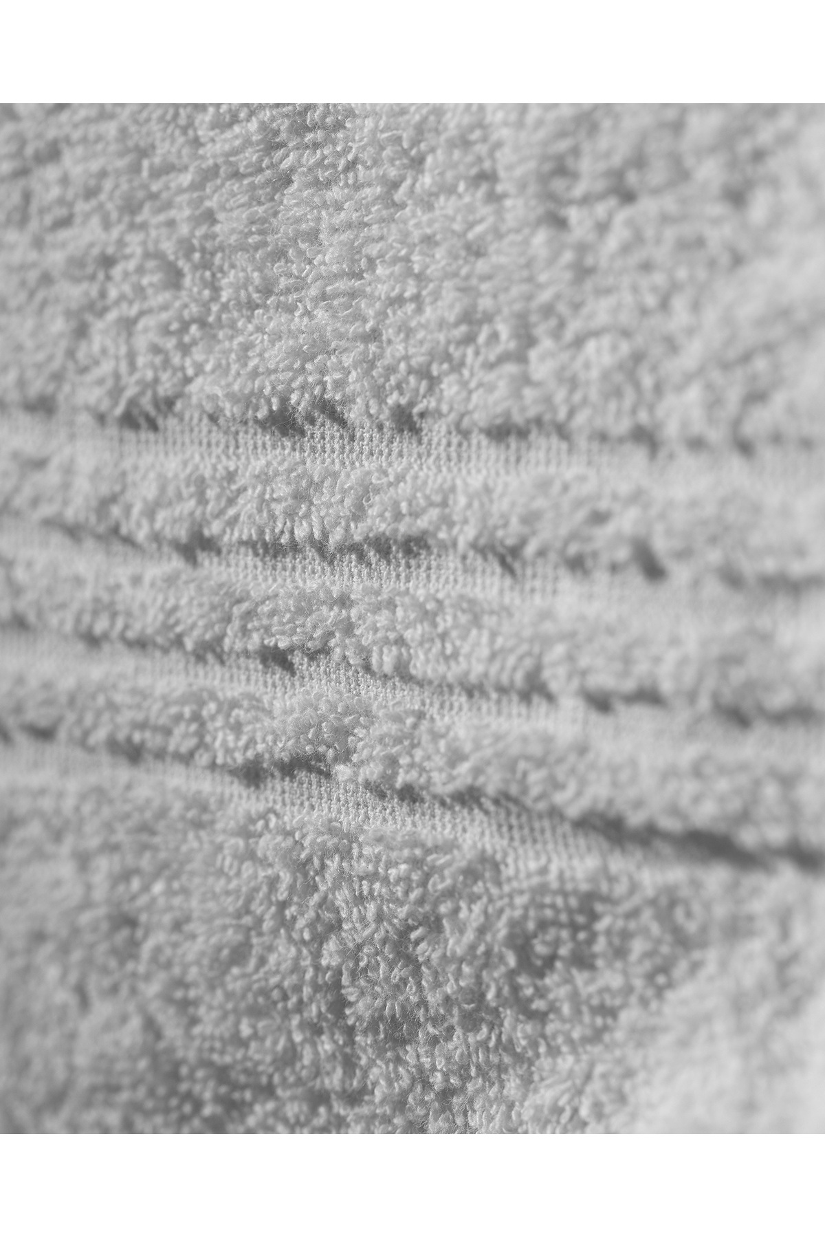 Madame Coco Derline Pamuklu Yüz Havlusu - Beyaz - Görsel 3