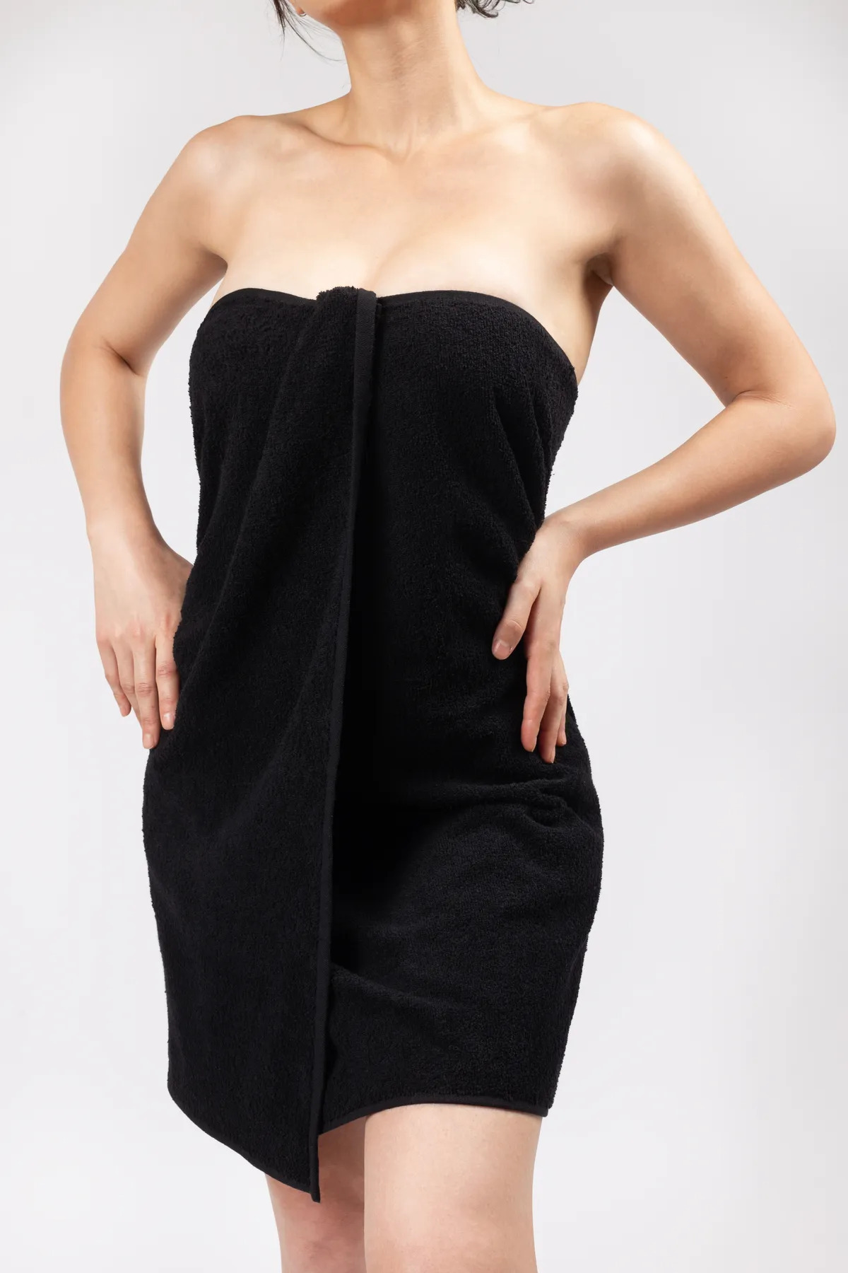 Elaganya 70 x 140 premium duş banyo havlusu % 100 pamuk havlu - Görsel 2