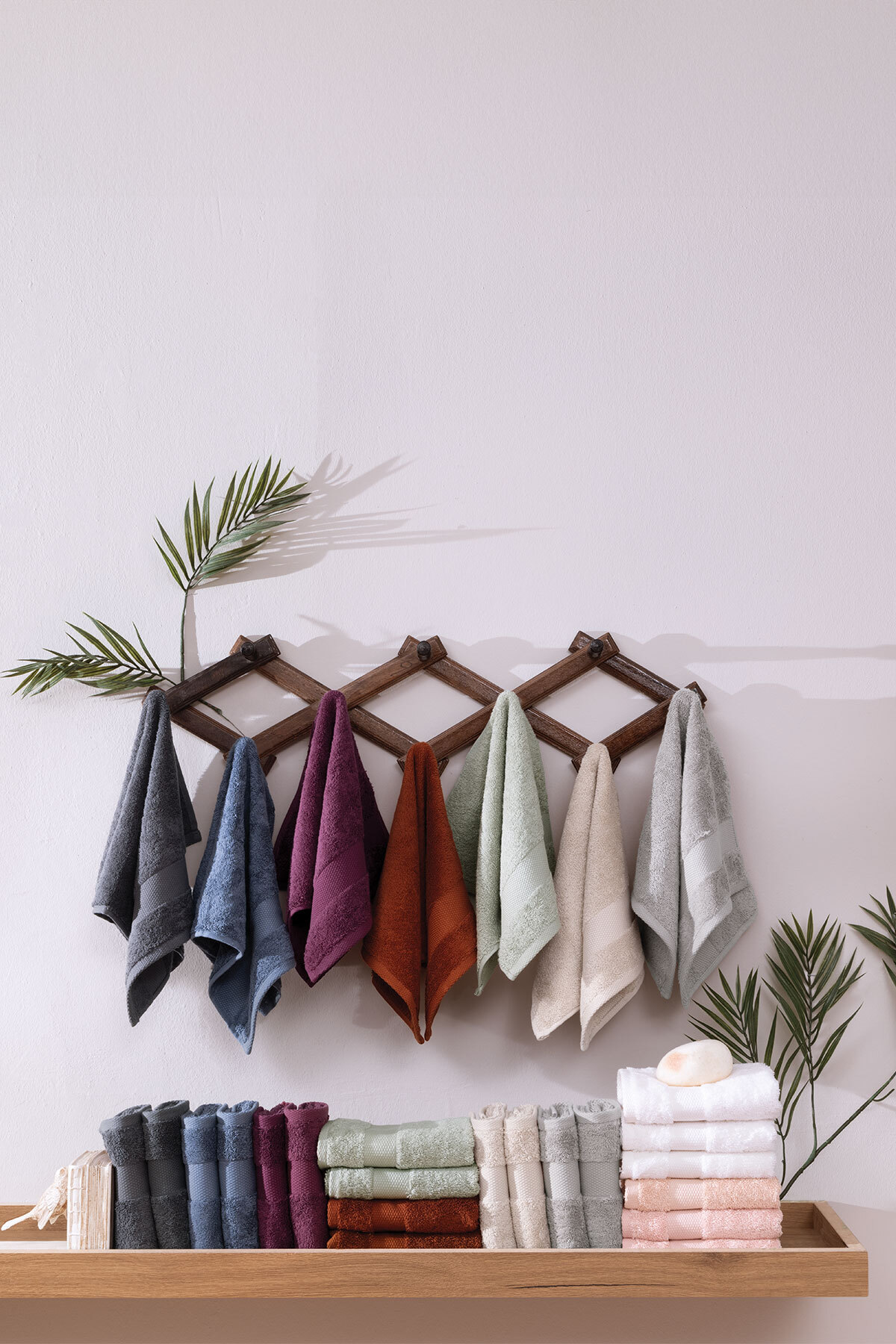 Yataş Essentials 3'lü Misafir Havlusu Seti Bej - 30x50 Cm - Görsel 3