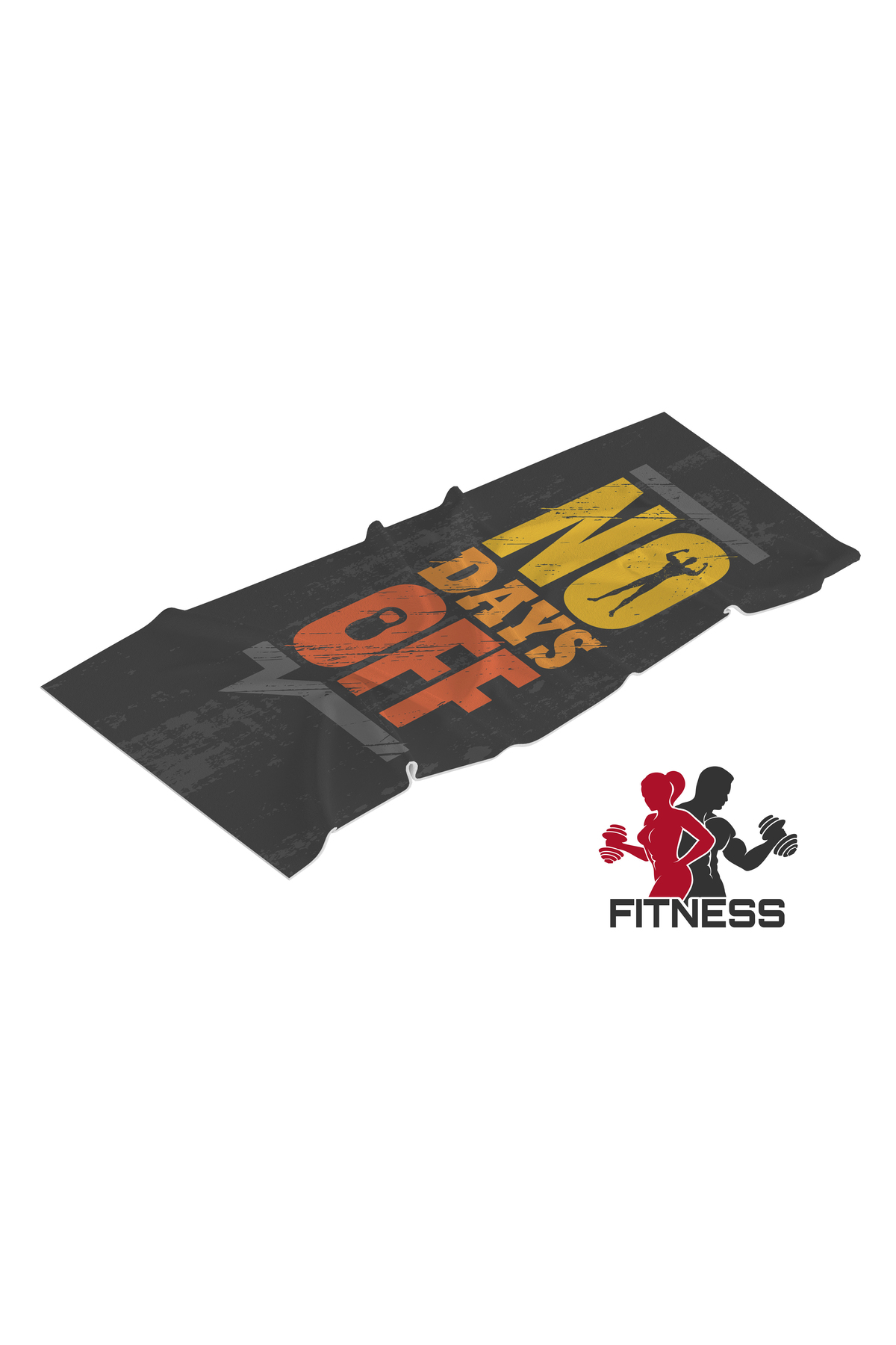 Erays Home Dijital Baskılı Spor Sporcu Fitness Havlusu 50x100 Cm %100 Pamuk - Görsel 2