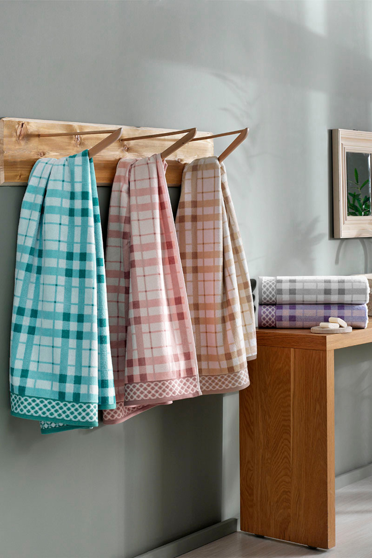 Özdilek Weave Kadife Banyo Havlusu 90x150 Cm - Görsel 2