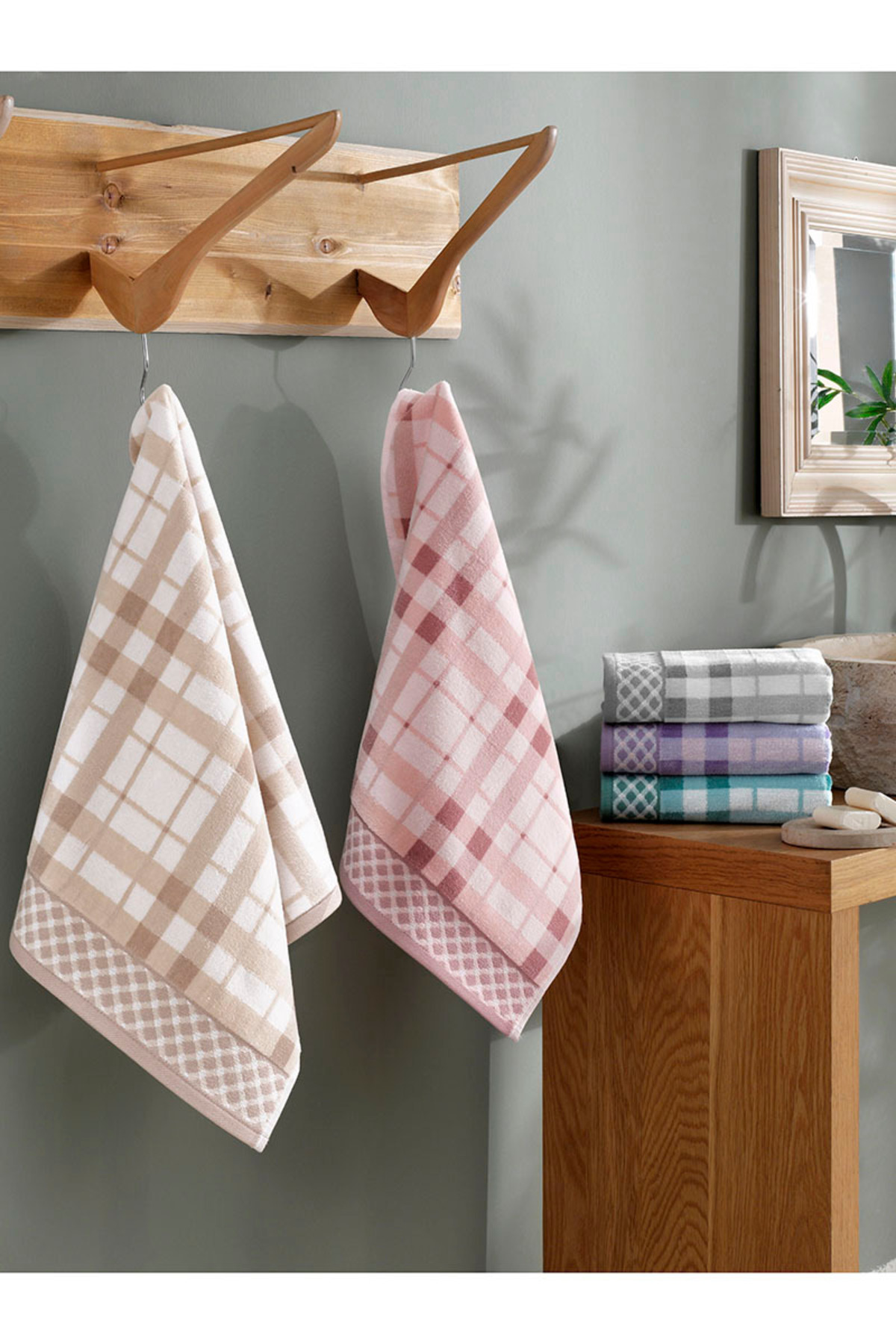 Özdilek Weave Kadife Banyo Havlusu 90x150 Cm - Görsel 3