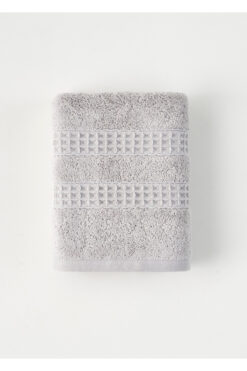 Bella Maison %100 Pamuk Peggy Yüz Havlusu Gri (50x90 cm)