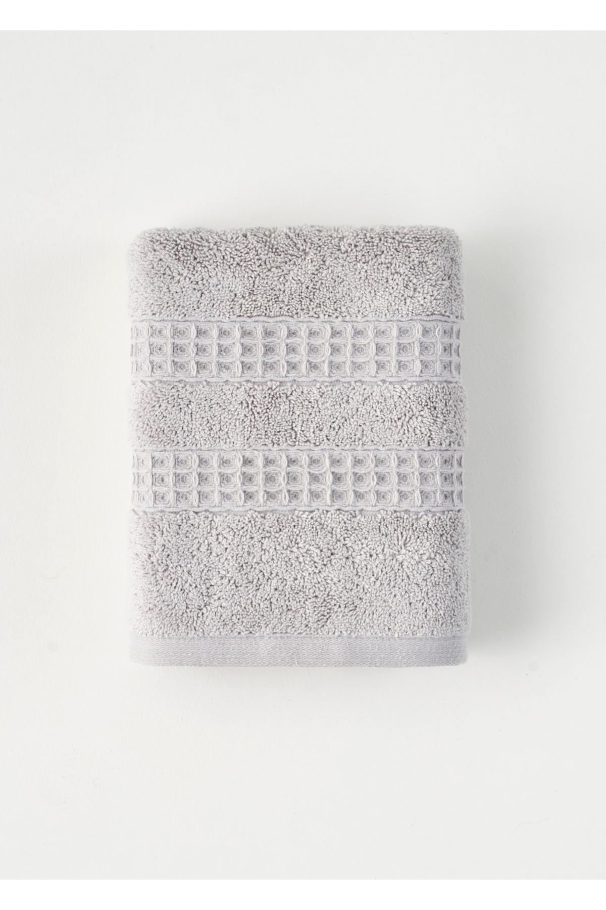 Bella Maison %100 Pamuk Peggy Yüz Havlusu Gri (50x90 cm)