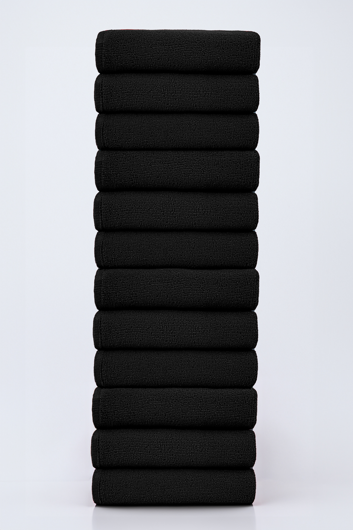 Caymoon 12 Adet 50x90 cm Spor, Fitness, Kuaför, Berber Havlusu Leke Tutmayan, Antibakteriyel Toptan Havlu