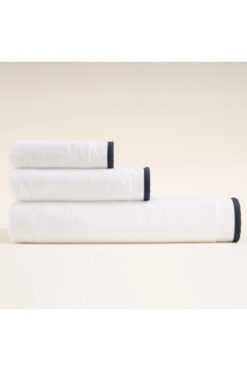 Penelope %100 Pamuk Havlu 30x50 Cm Lacivert - Liana Serisi