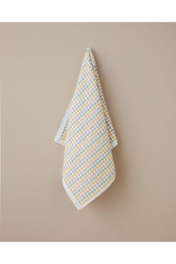 English Home Punto Pamuk Yüz Havlusu 50x80 cm Pembe - Yeşil