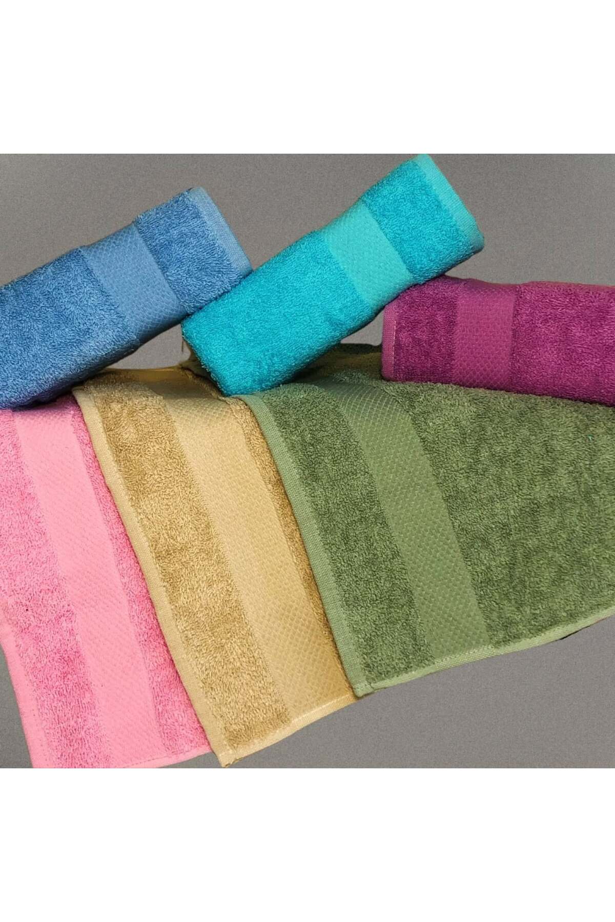 Bilmar Bukle Dray El Ve Yüz Havlusu 50 X 80 Cm x 6 Adet - Görsel 2