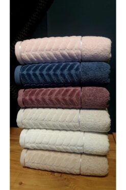 Nurpak Lımıt El Havlu Seti 6 Adet 50x90cm %100 Pamuk