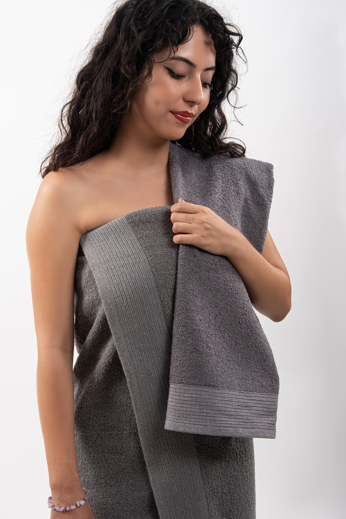 Güvenal Duru 2 Li Banyo Havlu Seti | Havlu | Havlu Takımı | Hamam Takımı | Çeyiz Havlusu