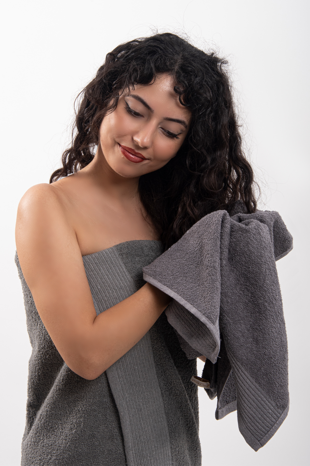 Güvenal Duru 2 Li Banyo Havlu Seti | Havlu | Havlu Takımı | Hamam Takımı | Çeyiz Havlusu - Görsel 2