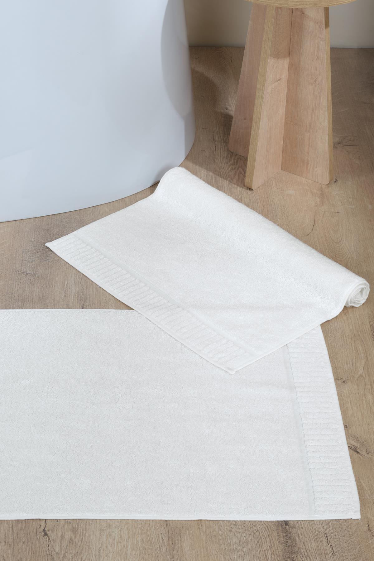 Zeynep Tekstil Tyen| 2 Adet Ayak Havlusu, Banyo Paspası, Havlu Paspas - Görsel 2