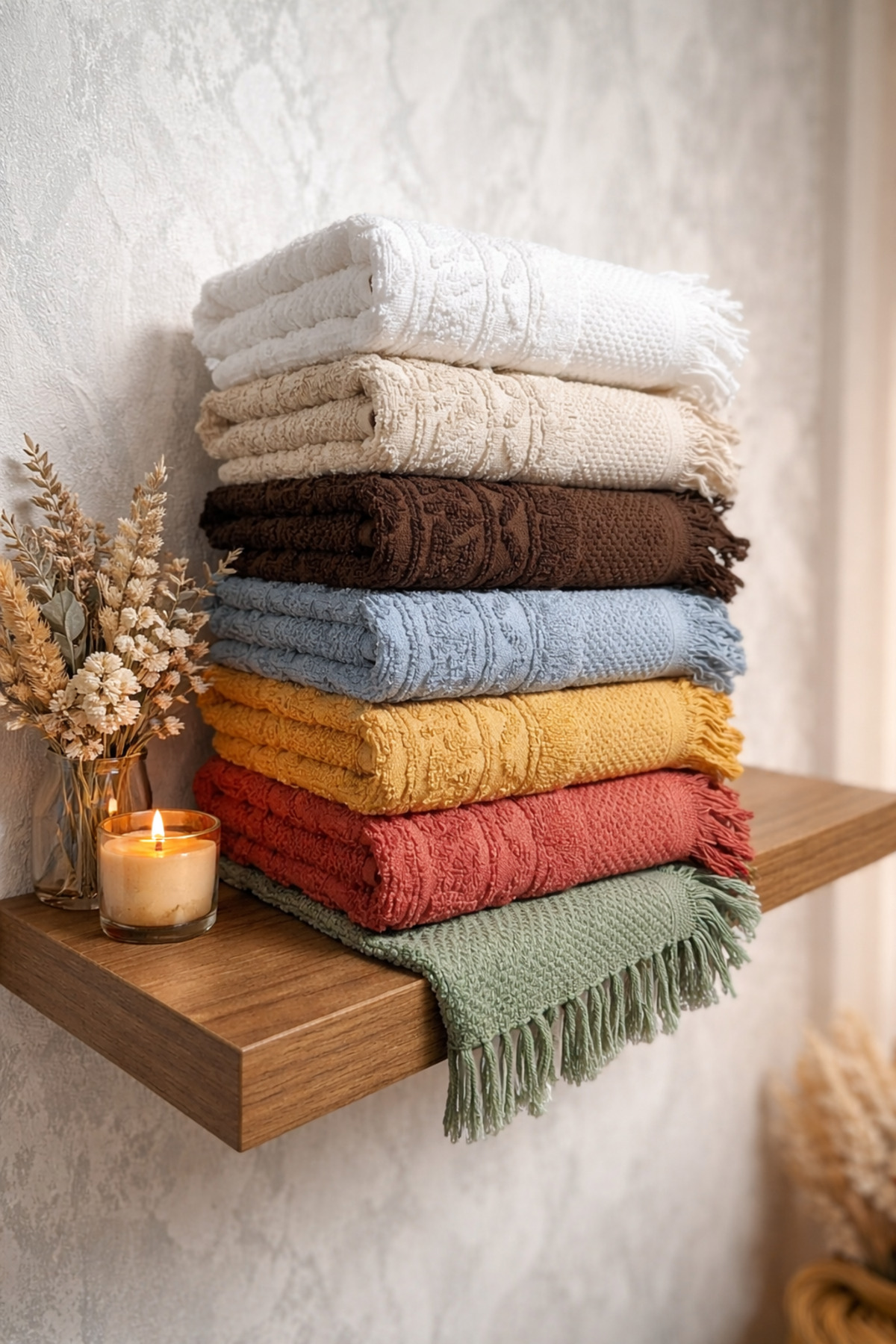 Peacock 6 Adet Ultra Yumuşak Premium Havlu Seti (275gr) %100 Pamuk