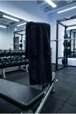 Anılsan BFS Koyu Lacivert Sporcu Havlusu 30x120 %100 Pamuk - Yüksek Emicilik, Hafif