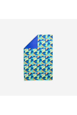 Decathlon Mikrofiber Havlu - XL - Mavi - 110 × 175 cm - Desenli - Tria