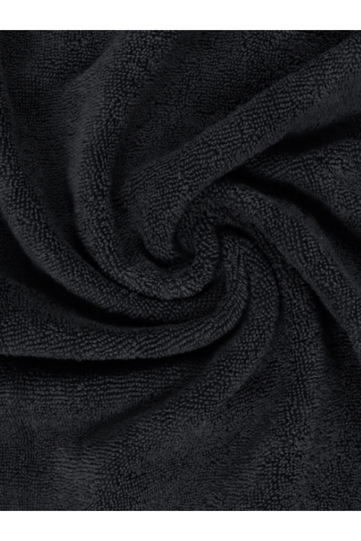 Koza Mix towel %100 Pamuk Havlu Yüz ve Fitness Havlu Seti Siyah - Hassas Ciltlere Özel 2 ADET - Görsel 3