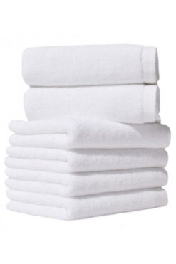 S&R 6 Adet 30x30 Cm Lüx Beyaz Otel Havlusu %100 Pamuk El-yüz-traş Havlusu Misafir Havlusu 50 gram