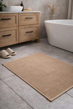 TEXTİLES MAGİC LAMP Pamuklu Banyo Ayak Havlusu - Emici ve Yumuşak Dokulu 50 x 80 cm