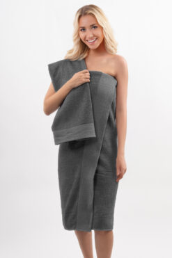 Isessia Pamuk 2'li Havlu Seti (70x140 ve 50x90) Yüksek Emici Banyo & El Yüz Havlusu | Çeyizlik Havlu Takımı