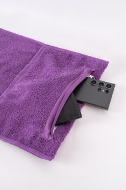 Ender Home 30x100 Spor Havlusu Cepli Fermuarlı Spa Fitness Gym Tenis Havlusu