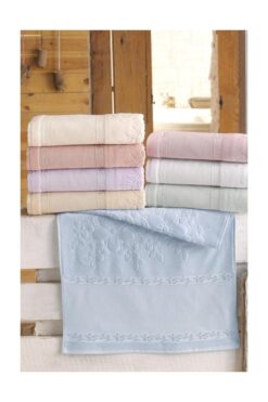 AYHANHOME Etamin Kanavice İşlemelik Mutfak Havlusu 30x50 12 Adet