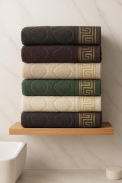 Peacock Bambu Premium Havlu Seti 6 Adet