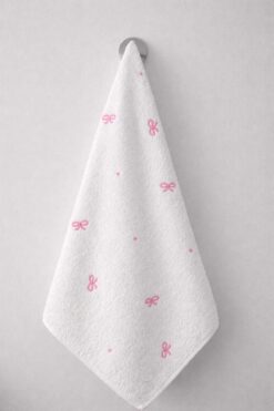 TİTANEV LİYA FİYONK NAKIŞLI El Yüz Havlusu Pamuklu 2'Lİ SET 50x90 Cm