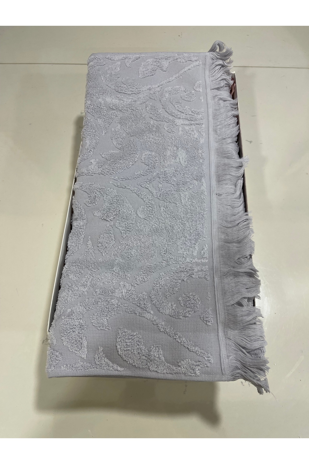 Çapa Home Saçaklı Kendinden desenli 6’lı El Havlu - Görsel 3