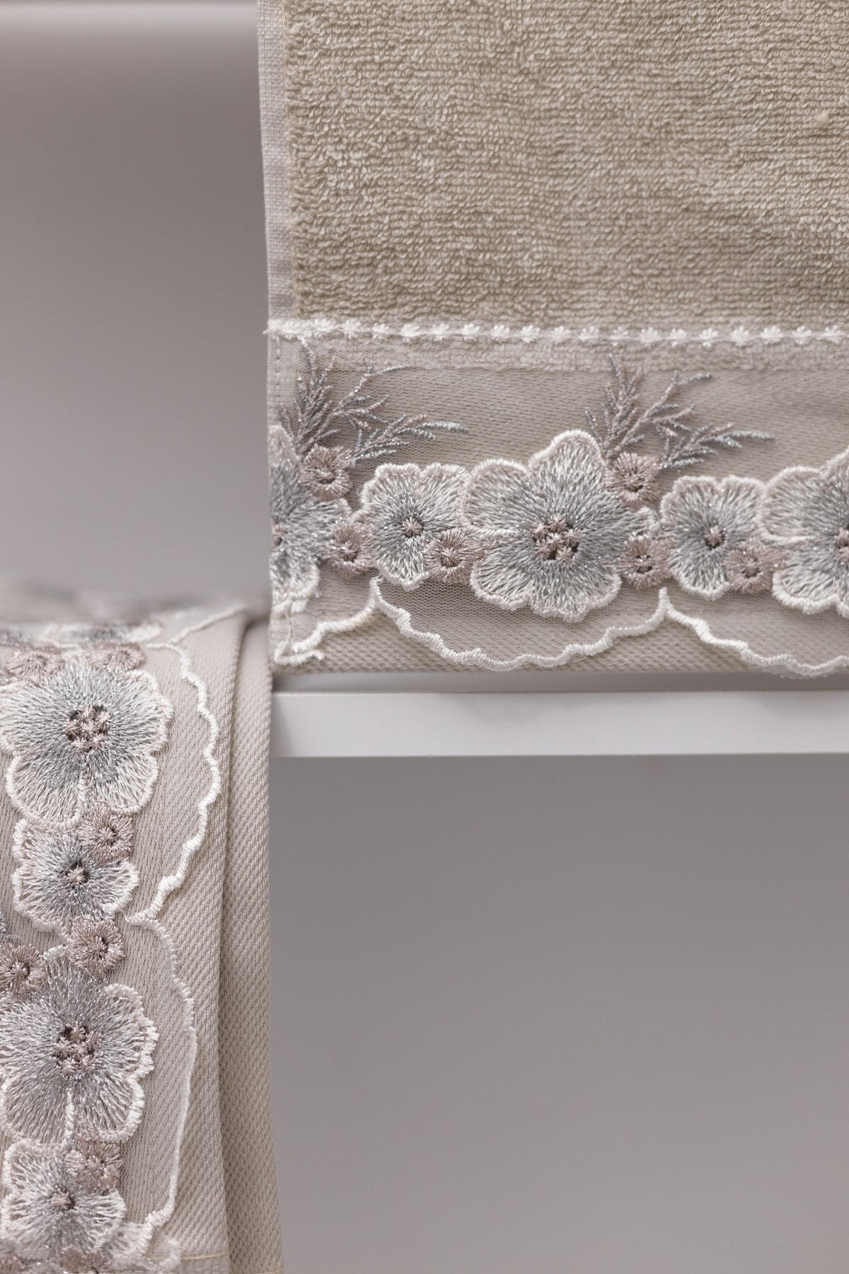 Fame Kıtchen Pamuklu Dantelli Bordür Havlu 30x50 Cm