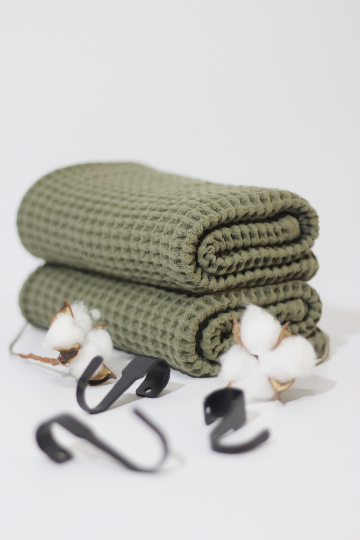 Moada %100 Pamuk Waffle El ve Yüz Havlusu Seti 2’li 50x90 cm – Ekstra Yumuşak, Ekstra Emici, Doğal Havlu