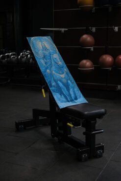 DEMİ BRAVO Özel Tasarım Cepli Pamuk Spor Havlusu - Savaşçı